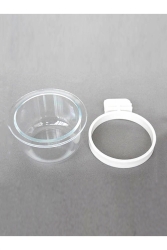  Beyaz Plastik Kelepçeli Tüneksiz Mamalık 