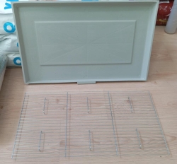 60x40x35 Üretim Kafesi Taban Izgara Ayaklı 1 adet