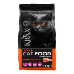 Krax Gurme Renkli Taneli Yetişkin Kedi Maması 15 kg