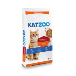 Katzoo Yetiskin Kedi Maması-Tavuklu-15Kg