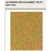 NUTRIBIRD B18 MUHABBET PELET YEM 3 KG