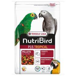 Versele Laga Nutribird P15 Tropical Papağanlar İçin Meyveli Pelet Yem 1 kg